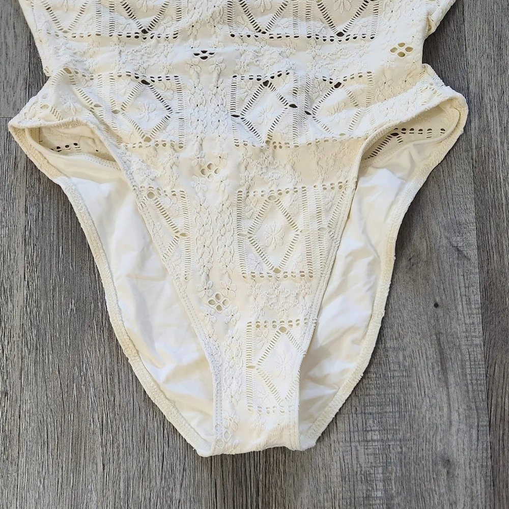 New!Frankie's Bikinis Juliet Cheeky One‎ Piece Swimsuit